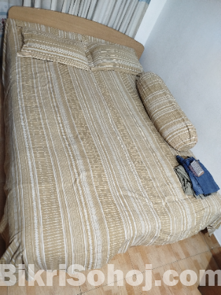 Double Standard Bed with Mattress